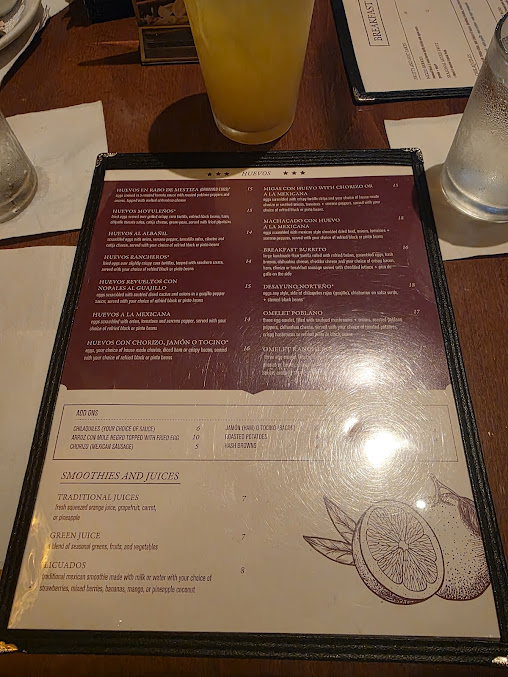 Menu Picos Restaurant - 0