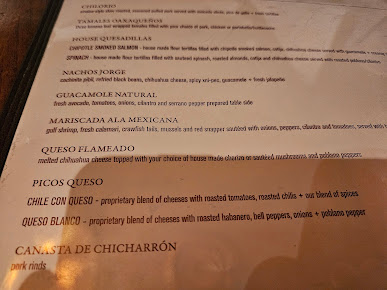 Menu Picos Restaurant - 2
