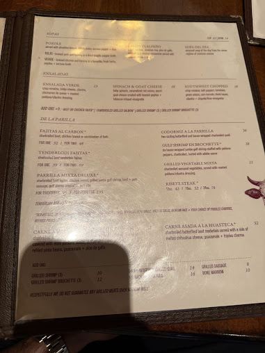 Menu Picos Restaurant - 4