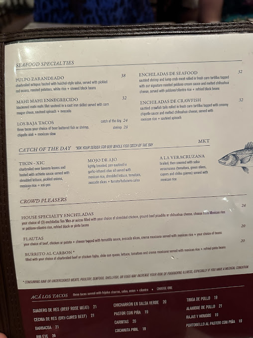 Menu Picos Restaurant - 5