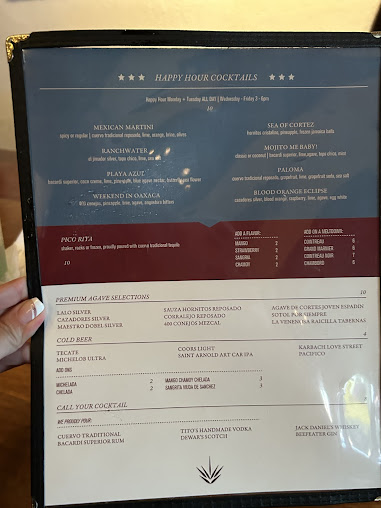 Menu Picos Restaurant - 7