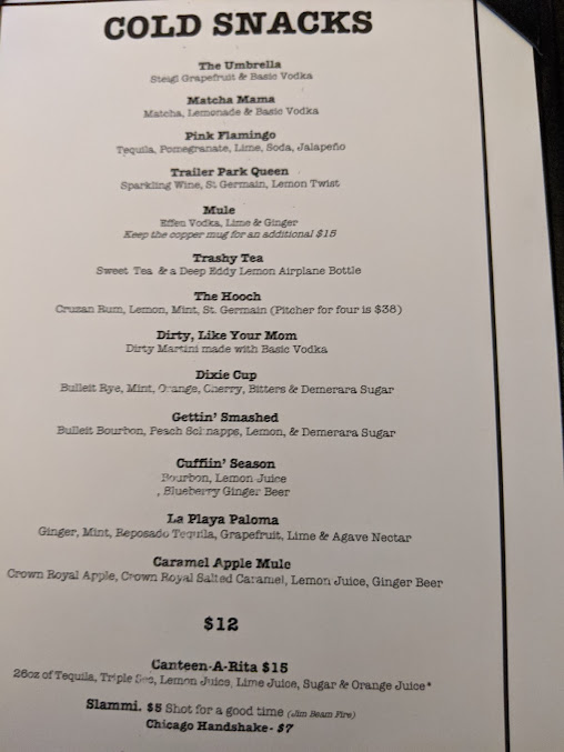 Menu Piece Pizzeria And Brewery - 3