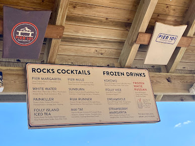 Menu Pier 101 Restaurant Bar - 6