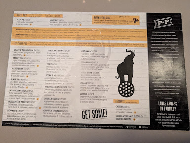 Menu Pies Pints Lexington Ky - 4