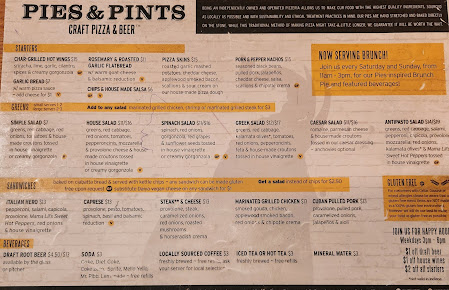 Menu Pies Pints Lexington Ky - 8