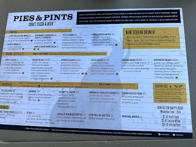 Menu Pies Pints Noblesville In - 0