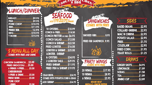 Menu Pigg Ah Boos Southern Flavas And Bbq - 4