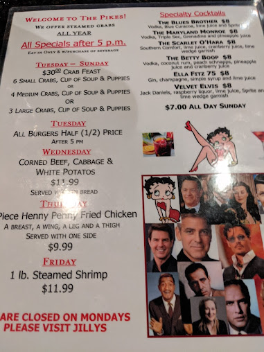 Menu Pikes Cinema Bar And Grill - 5