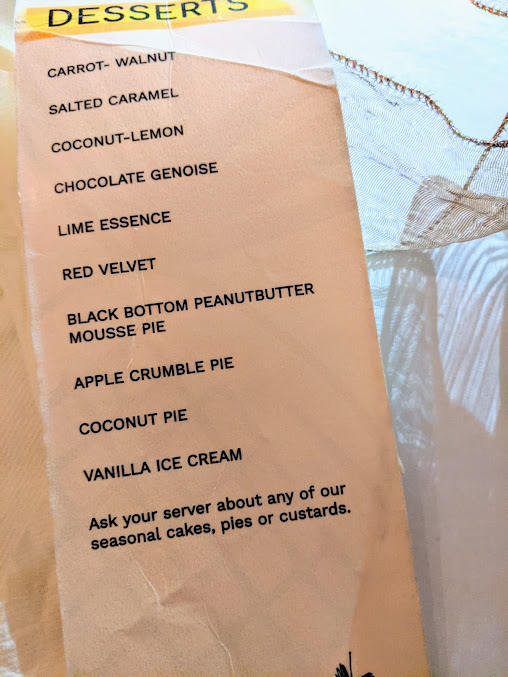 Menu Pineapple Eddie Southern Bistro - 4