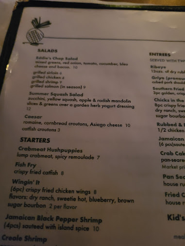 Menu Pineapple Eddie Southern Bistro - 6