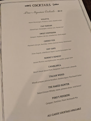 Menu Pino Vino E Cucina - 4