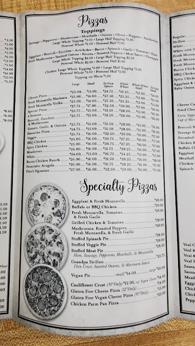 Menu Pino's La Forchetta - 3