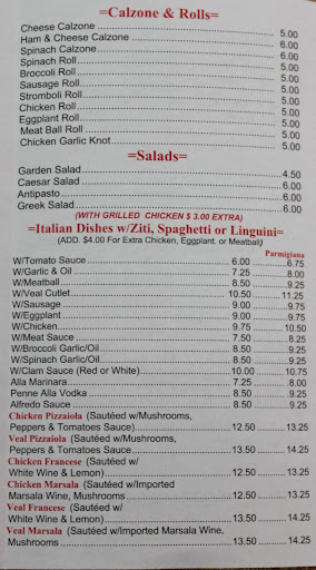 Menu Pino's La Forchetta - 5
