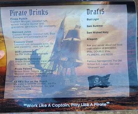 Menu Pirates Patio And Galley - 1