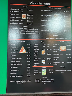 Menu Piz-Zetta Pizzeria - 0