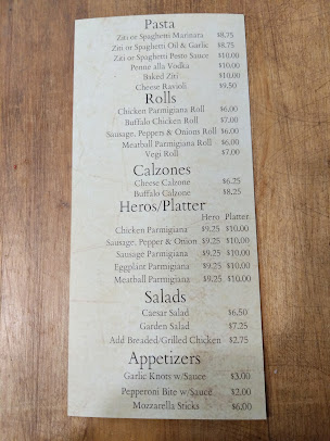 Menu Piz-Zetta Pizzeria - 1
