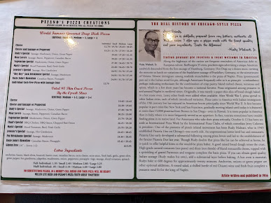 Menu Pizano's Pizza & Pasta - 8