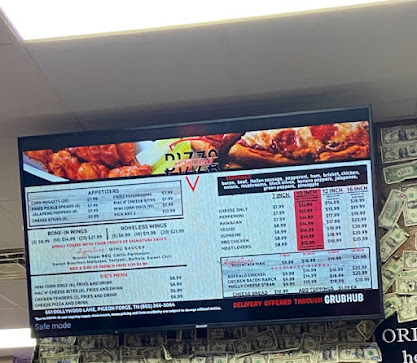 Menu Pizza At The Cove - 4