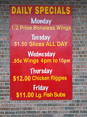Menu Pizza Boys - 1