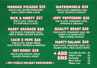 Menu Pizza Bros - 1