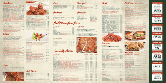 Menu Pizza City Woodland Park - 0