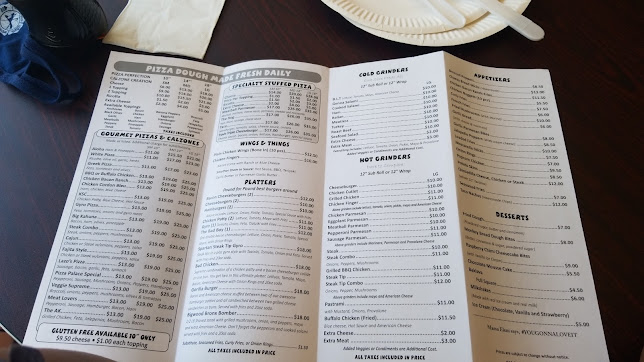 Menu Pizza Palace Bellows Falls - 5
