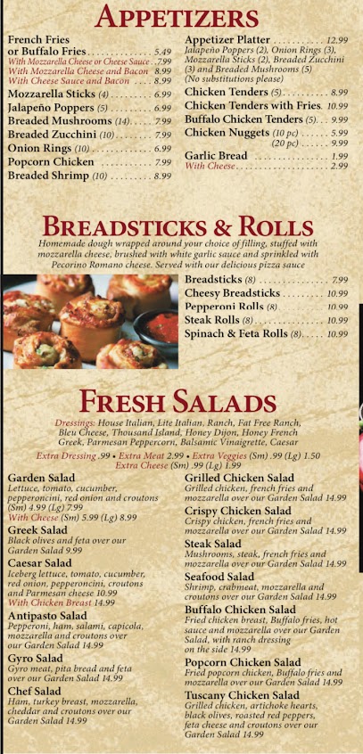Menu Pizza Palermo Penn Hills - 1
