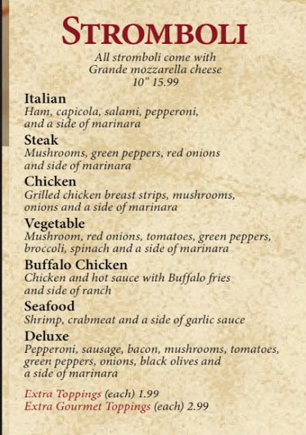 Menu Pizza Palermo Penn Hills - 2