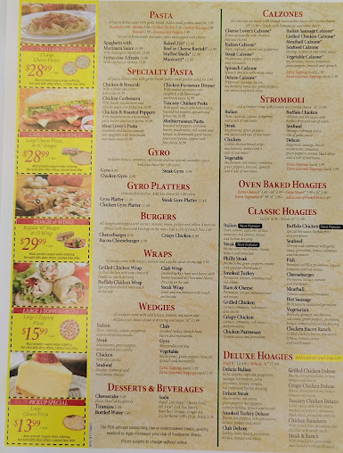Menu Pizza Palermo Penn Hills - 6
