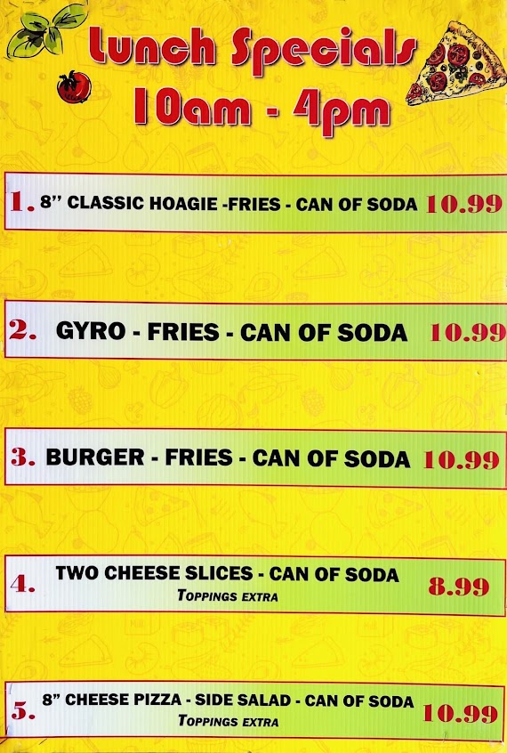 Menu Pizza Palermo Penn Hills - 7