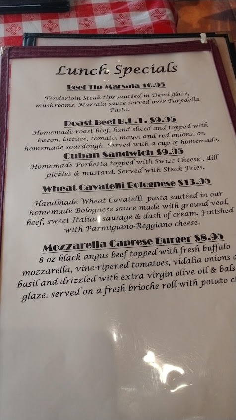 Menu Pizzeria Romana North Attleboro - 5