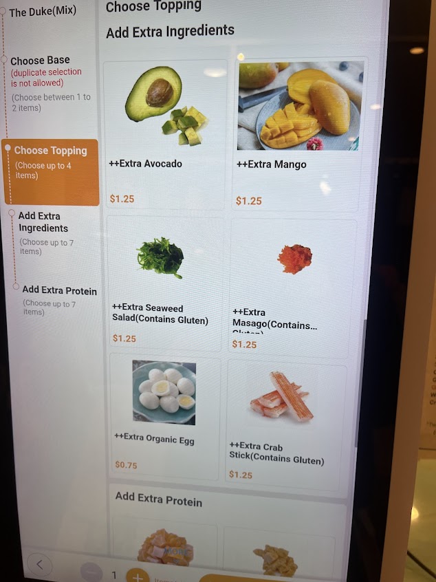 Menu Poke Bros Woodfield Village Green - 8