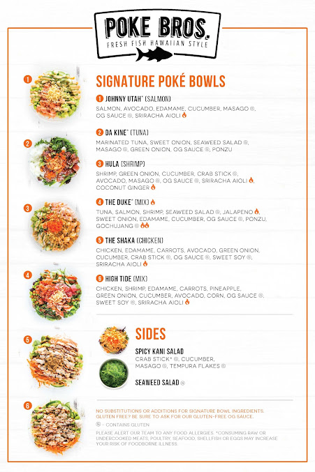 Menu Poke Bros - 1