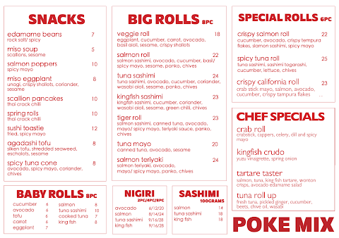 Menu Poké Mix - 0
