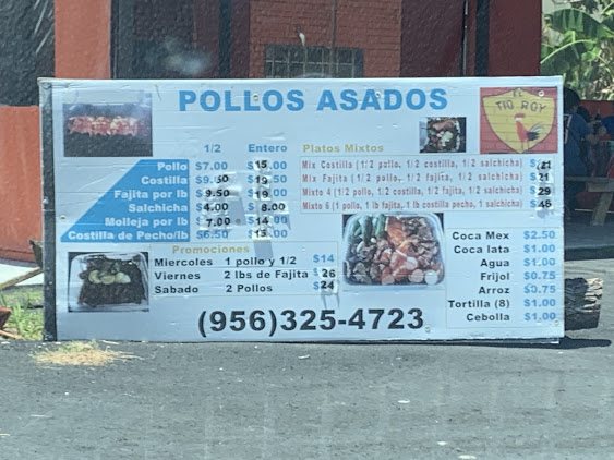 Menu Pollos Asados El Tio Roy - 6