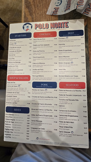 Menu Polo Norte Kendall - 2