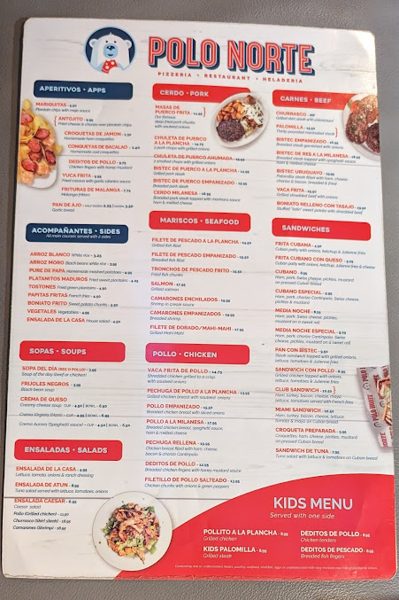 Menu Polo Norte Kendall - 6