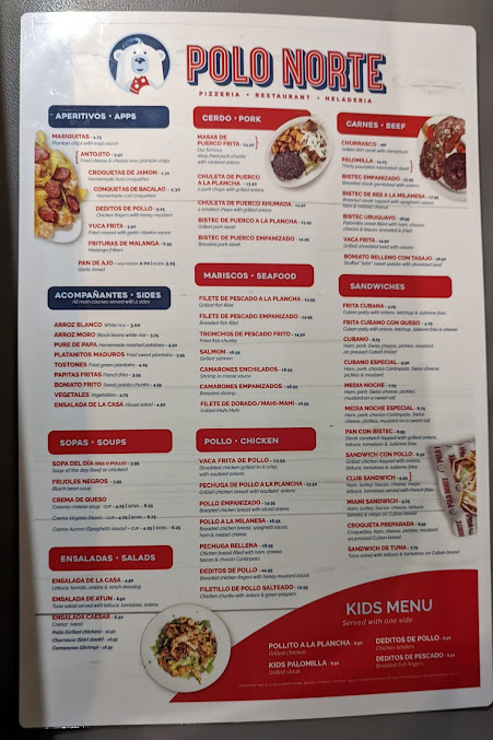 Menu Polo Norte Kendall - 9