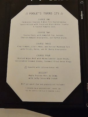 Menu Poole's - 9