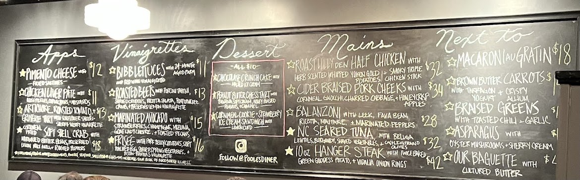 Menu Poole's - 16