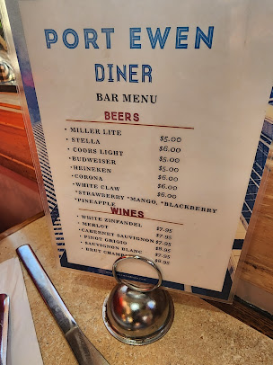 Menu Port Ewen Diner - 4