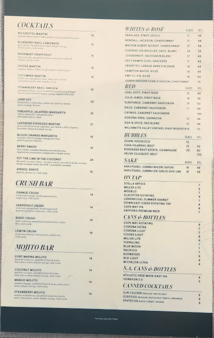 Menu Port Marina And Restaurant - 9
