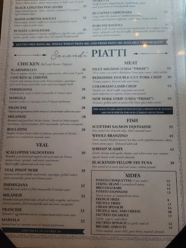 Menu Positano - 0