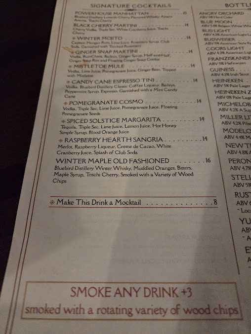 Menu Powerhouse Eatery - 4