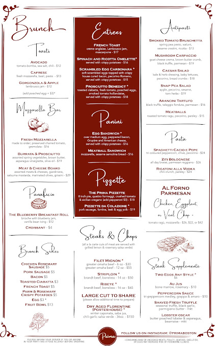 Menu Prima Boston - 8