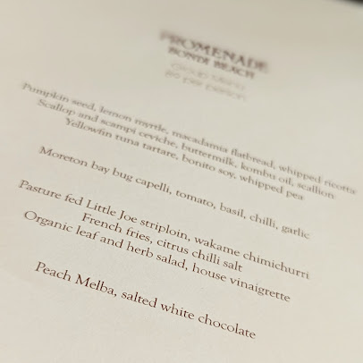 Menu Promenade Beach Bar - 4