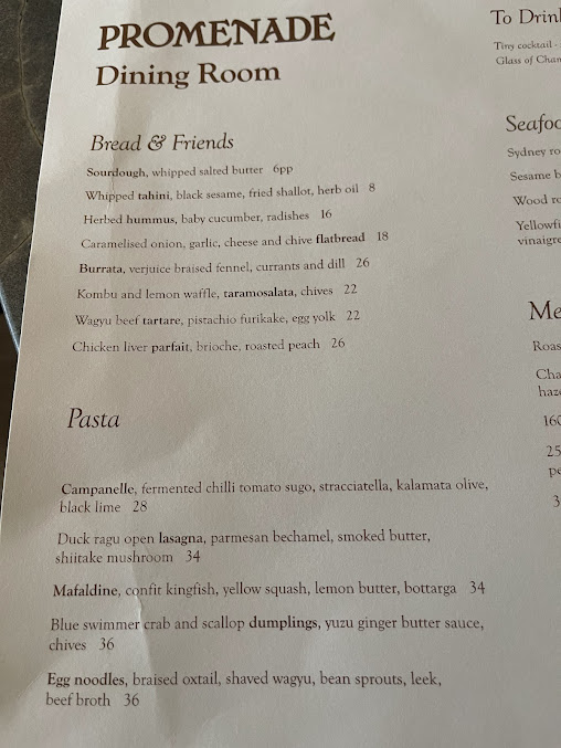 Menu Promenade Beach Bar - 7