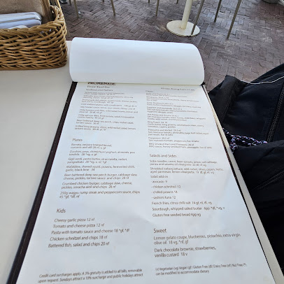 Menu Promenade Beach Bar - 9