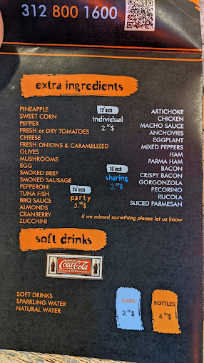 Menu Proper Pizza Chicago - 0