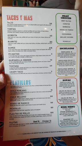 Menu Puebla's Mexican Kitchen - 0